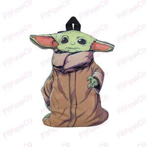 Grogu Baby Yoda Plush Mini Backpack Star Wars Licensed Kids Bag Mandalorian